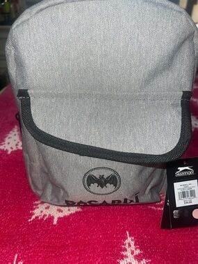 Bacardi Gray Bag with Flap